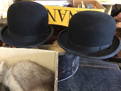 Lot 237 - Vintage hats etc