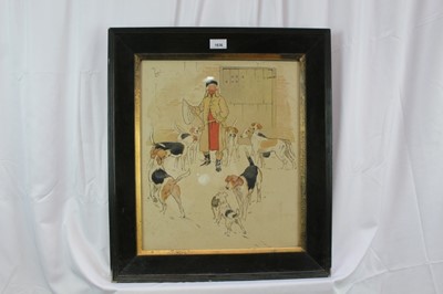 Lot 1036 - Cecil Aldin Hunting picture