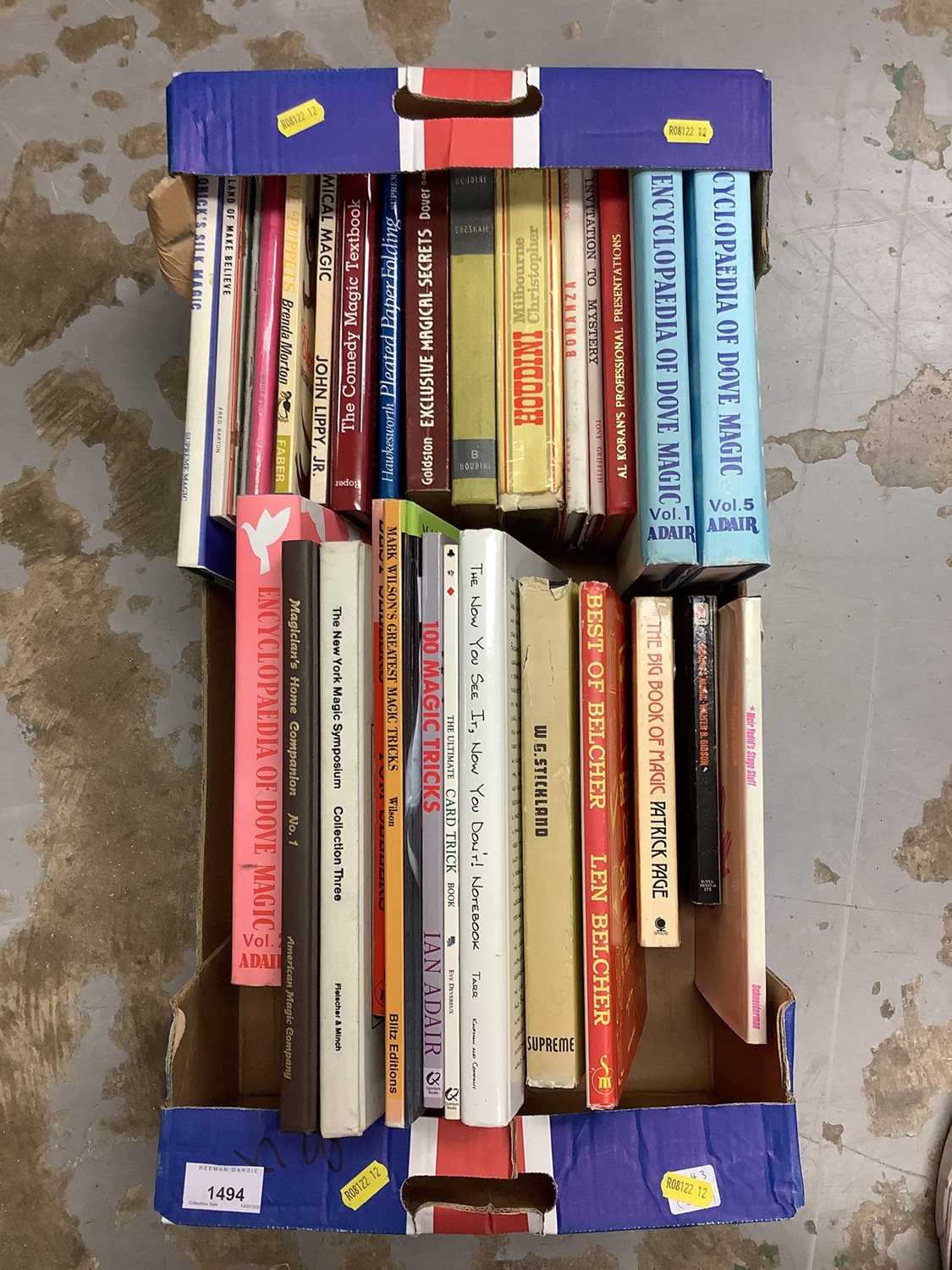 Lot 1494 - One box of various Magic Books