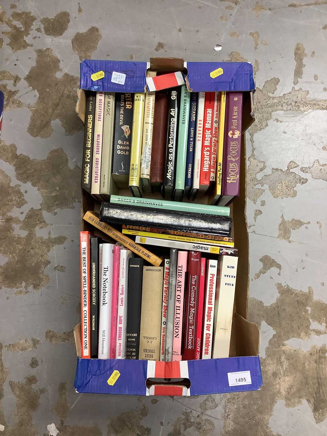 Lot 1495 - One box of various Magic Books