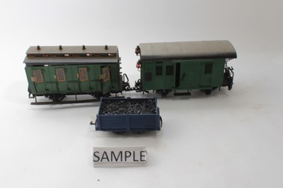 Lot 1733 - One box of LGB railway rolling stock