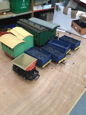 Lot 1733 - One box of LGB railway rolling stock