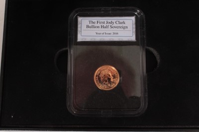 Lot 456 - G.B. - Gold Half Sovereign Elizabeth II 2016 (UNC), (1 coin)