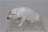 Lot 1187 - Royal Copenhagen model of a pig