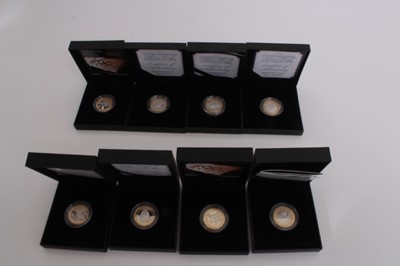 Lot 510 - G.B. The Royal Mint smixed silver proof £2 coins to include 1998 Piedfort, 'DNA' 2003 Piedfort, 'Wireless Bridges The Atlantic Marconi 1901'  2001 Piedfort, 'Handover Ceremony - Olympic Games' 2008...