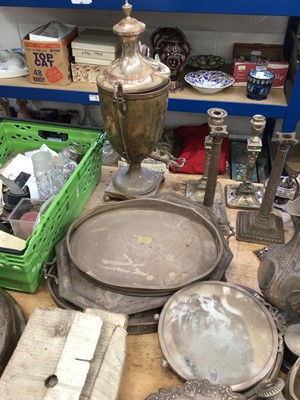 Lot 11 - Collection of silver plate