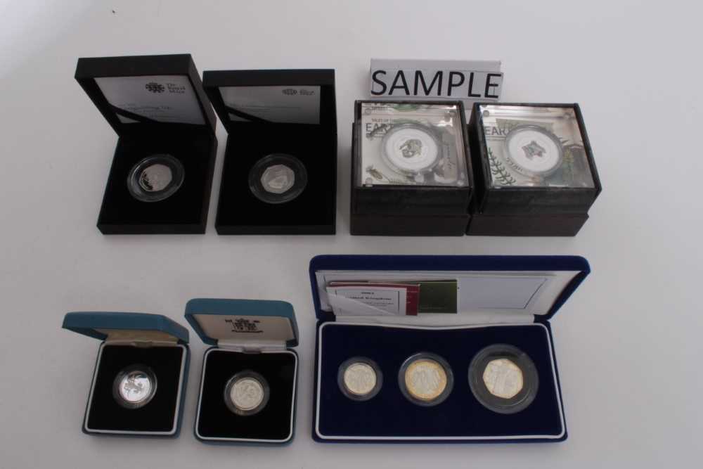 Lot 511 - G.B. The Royal Mint Mixed Silver Proof Coins