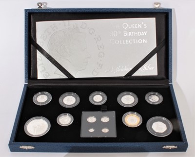 Lot 536 - G.B. - The Royal Mint mixed proof sets to include Silver sets 'H.M. The Queen's 80th Birthday' 13 coin 2006 (N.B. Inc. Maundy) commemorating 'House of Windsor' 5 coin 2017 (N.B. Inc. £5's House of...