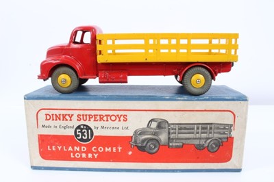 Lot 1665 - Dinky Supertoy Leyland Comet Lorry No 531 boxed