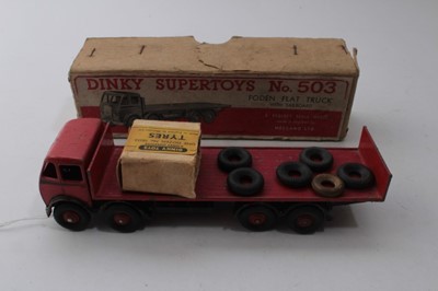 Lot 1666 - Dinky Supertoy Foden Flat Truck No503 boxed