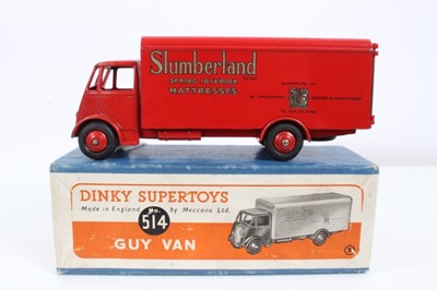 Lot 1671 - Dinky Supertoy Guy Van 'Slumberland' No514 boxed