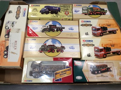 Lot 1675 - Corgi Classics the Brewery Collection boxed selection plus other alcohol-related transport lorries (3 boxes)