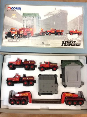 Lot 1679 - Corgi boxed selection of Heavy Haulage (2 boxes)