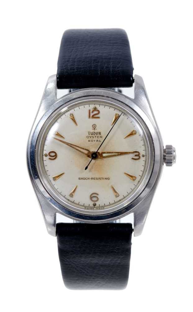 Lot 564 - Rolex Tudor Oyster Royal gentlemen's wristwatch