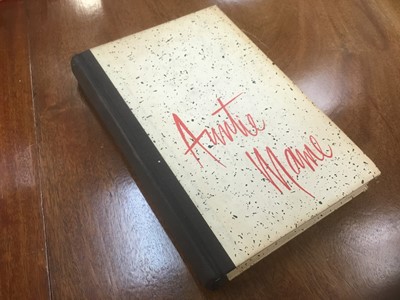 Lot 1388 - Auntie Mame, signed bound playscript from the 1958 London stage production