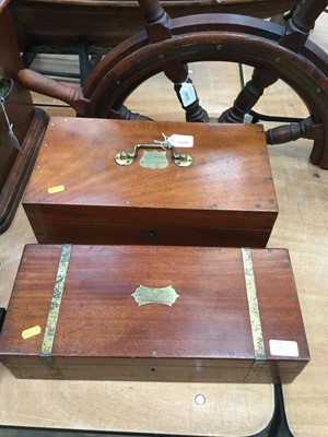 Lot 2424 - Two Victorian surgeons boxes