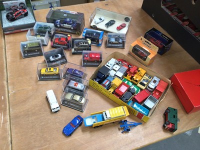 Lot 1728 - Die Cast boxed and unboxed selection including Corgi Whizz Wheels, Matchbox 1-75 Series, Schuco etc.