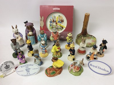 Lot 1164 - Selection of Beswick and Royal Doulton figures