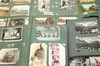 Lot 1315 - Postcards - in five albums - including cats,...