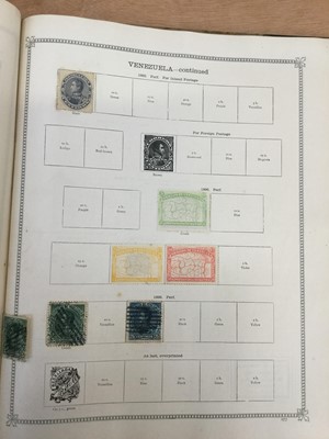 Lot 1420 - Stamps Ideal Stamp Album containing over 900 stamps, mint and used plus Movaleaf Album mainly thematic issues.