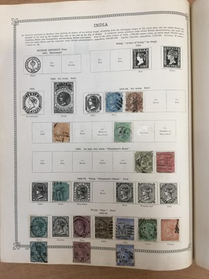 Lot 1420 - Stamps Ideal Stamp Album containing over 900 stamps, mint and used plus Movaleaf Album mainly thematic issues.