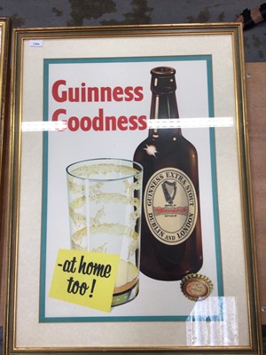 Lot 58 - John Gilroy for Guinness, original advertising poster 'Guinness Goodness', mounted in glazed frame, 74.5 x 49.5cm