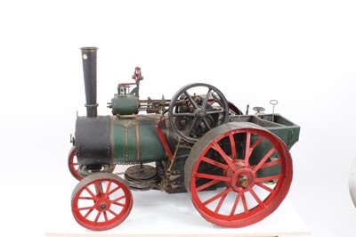 Lot 2378 - Good quality scratch built model of a Traction Engine