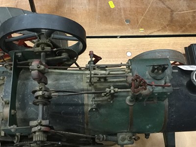 Lot 2378 - Good quality scratch built model of a Traction Engine