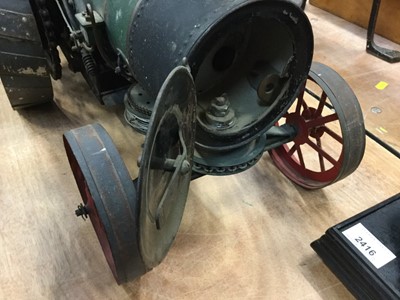 Lot 2378 - Good quality scratch built model of a Traction Engine