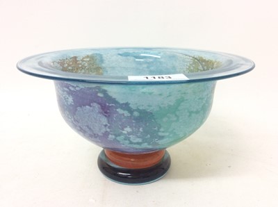 Lot 1183 - Kosta Boda vase / bowl