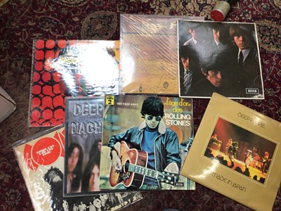 Lot 2095 - LP's- Over 100 Rock and Pop Vinyl record albums including David Bowie, The Beatles, Pink Floyd, Rolling Stones and others