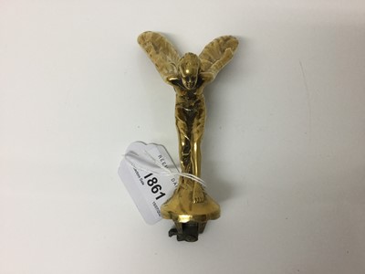 Lot 1861 - 1970s Rolls-Royce gold plated Silver Shadow mascot