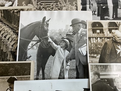 Lot 97 - H.M King George VI,Collection of period press photos of the Royal Family (19)