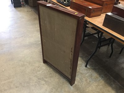 Lot 2426 - Mahogany framed artist's portable table