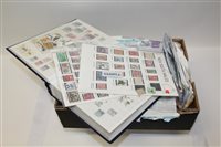 Lot 1336 - Stamps - box of albums and loose (qty)