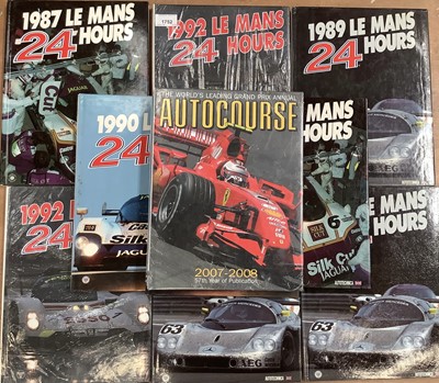 Lot 1752 - Selection of jigsaw puzzles, model car kits and quantity of automobilia books