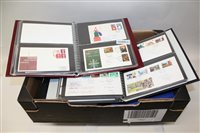 Lot 1337 - Stamps - box of FDC's in six albums (qty)