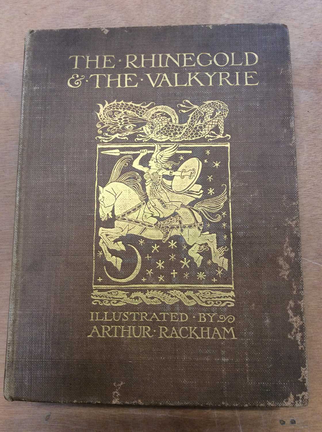 Lot 1599 - Book- The Rhinegold and the Valkyrie, illustrated by Arthur Rackham, 1910