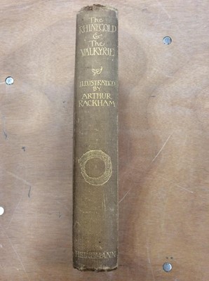 Lot 1599 - Book- The Rhinegold and the Valkyrie, illustrated by Arthur Rackham, 1910