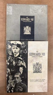 Lot 1408 - Stamps An Edward VIII Collection a fine example of this historic period including u/m singles and blocks of 4, various overprints Tangier, Morocco etc, Cylinder blocks, Edward Booklets 2/- blue No3...