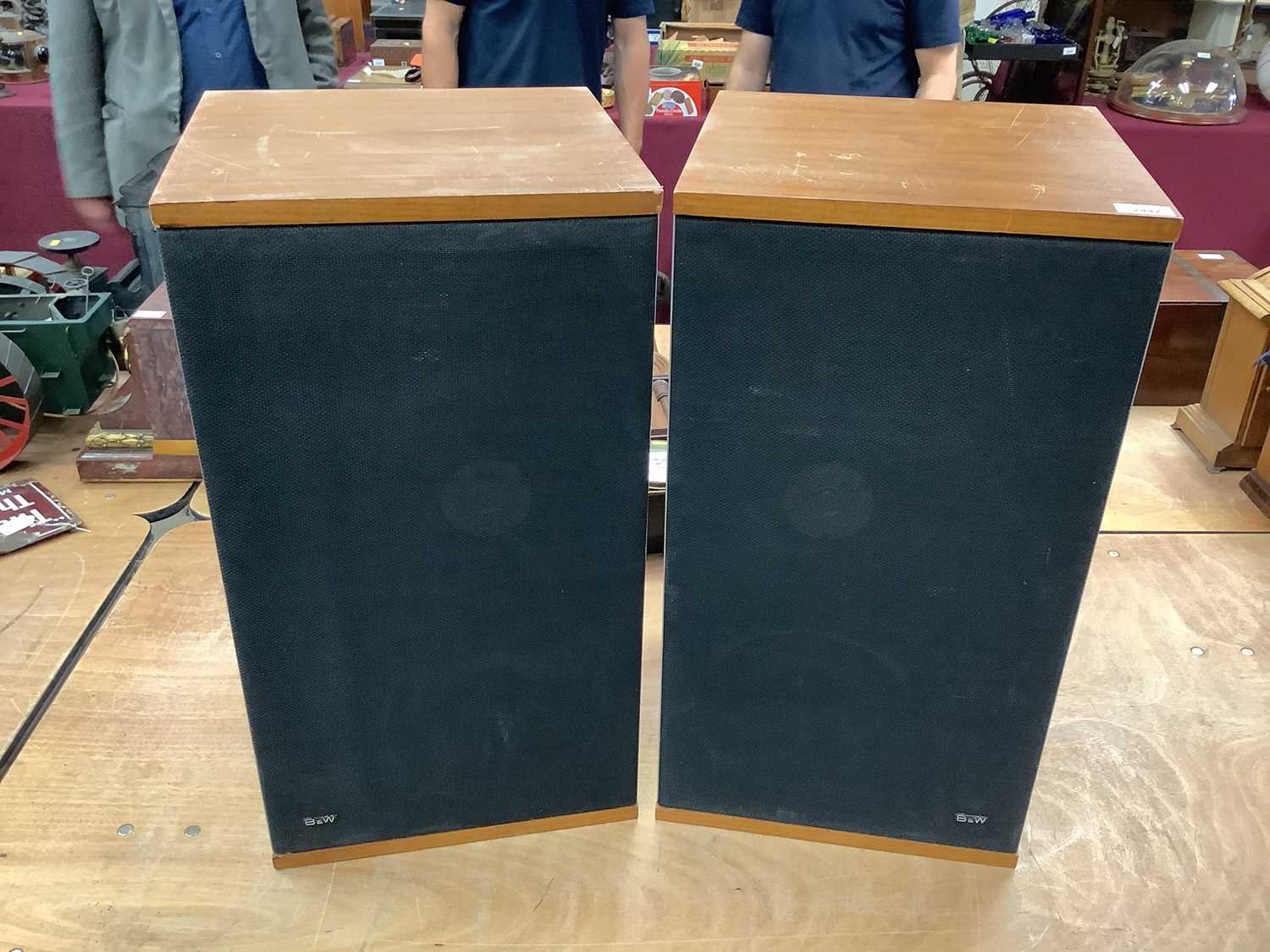 Lot 2447 - Pair of Bowers & Wilkins speakers