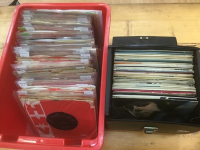 Lot 2116 - Approximately 90 single records on HMV label including Johnny Kidd and the Pirates, Don Spencer, Swinging Blue Jeans, Manfred Mann, Shirelles, Paul Jones, Danny and the Juniors, Lloyd Price and Dio...