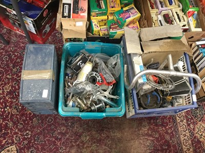 Lot 2465 - Quantity of cycling parts, tools and accessories