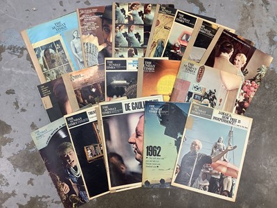 Lot 1424 - Extensive run of The Times supplement magazine from the 1970s onwards including the first issue.