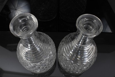Lot 112 - Pair of decanter