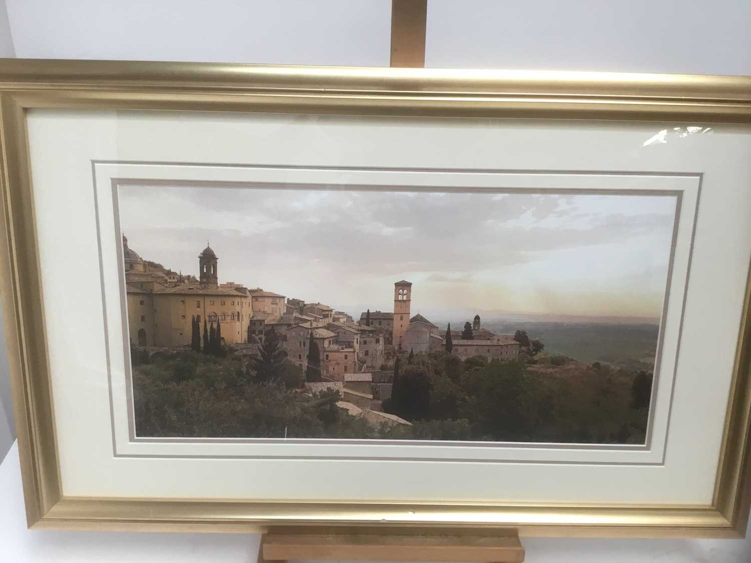 Lot 128 - Jim Chamberlain (contemporary) photographic print of Assisi