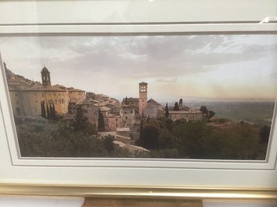 Lot 187 - Jim Chamberlain (contemporary) photographic print of Assisi