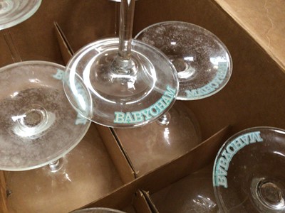 Lot 39 - Twelve Babycham glasses in original boxes (12)