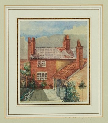 Lot 1078 - Thomas Churchyard (1798-1865) watercolour, a Woodbridge Cottage