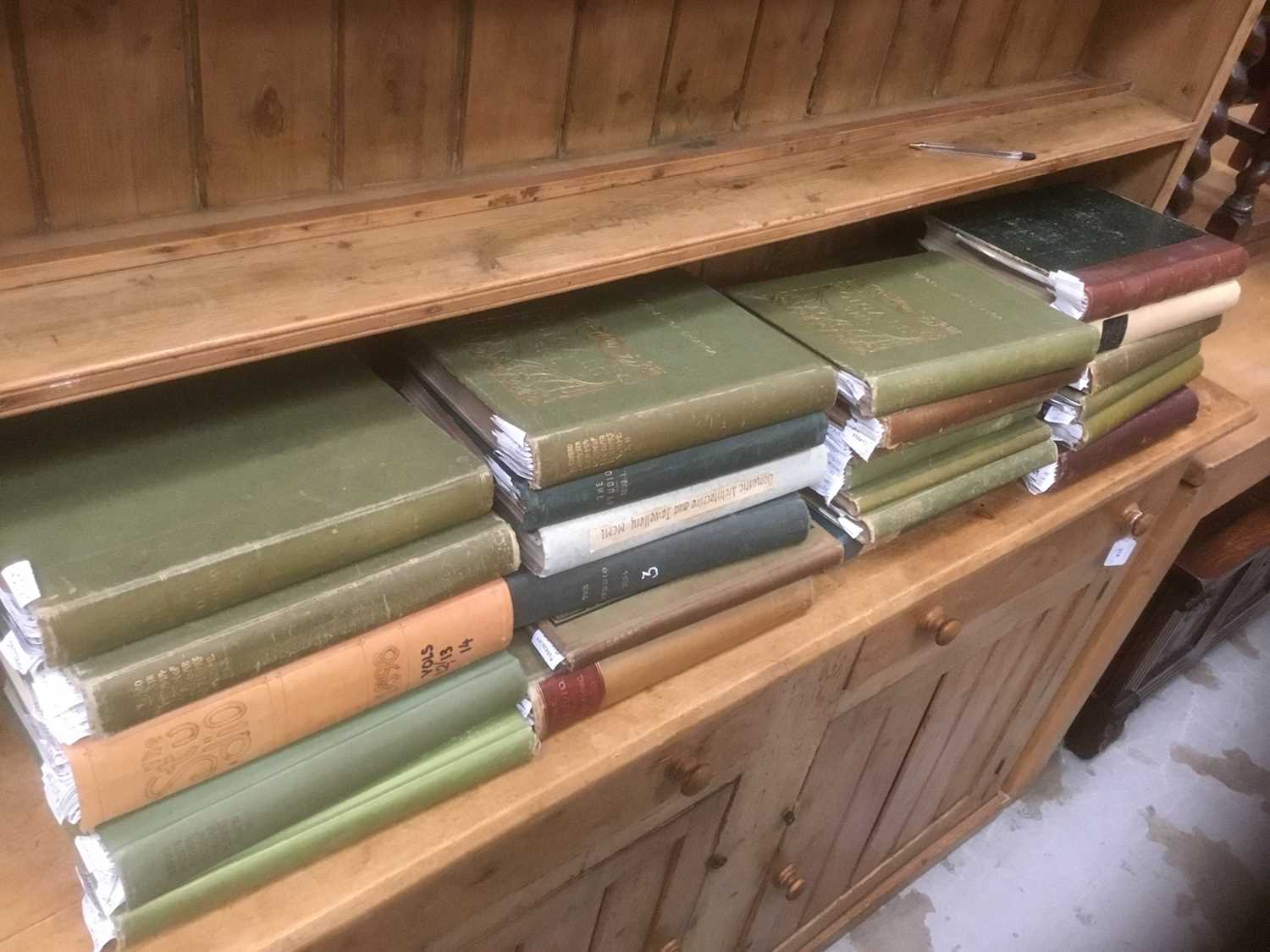Lot 370 - Collection of bound editions of The Studio